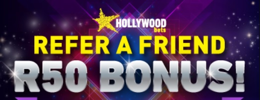 Hollywoodbets Refer A Friend Bonus