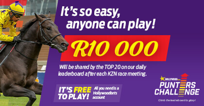 hollywoodbets Punters Challenge promotion