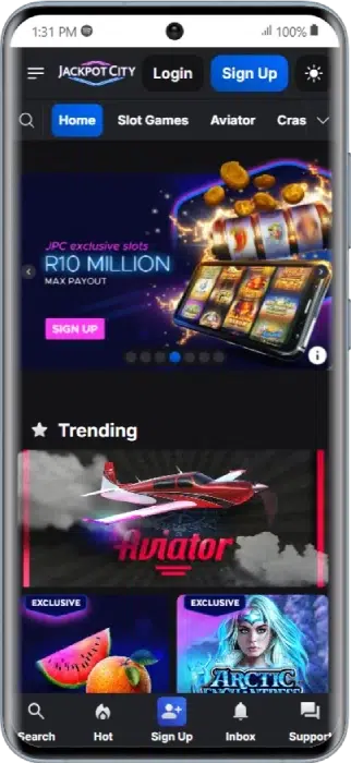 Jackpot City App