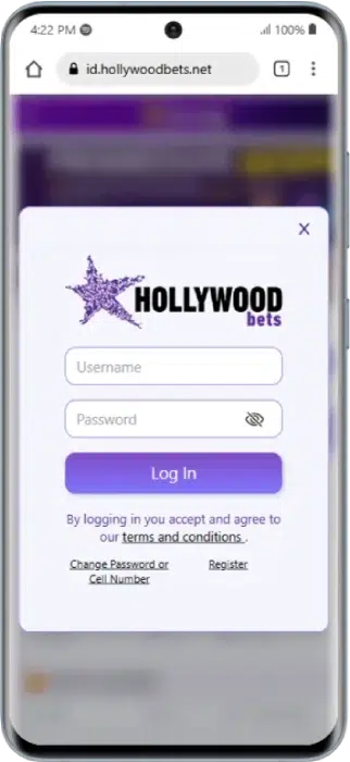 Hollywoodbets Spina Zonke Sign in