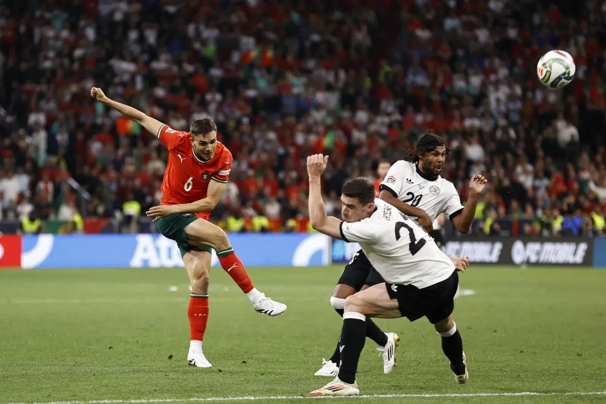 Joao Palhinha of Portugal during the UEFA Nations League semifinal match Germany v. Portugal, 2025
