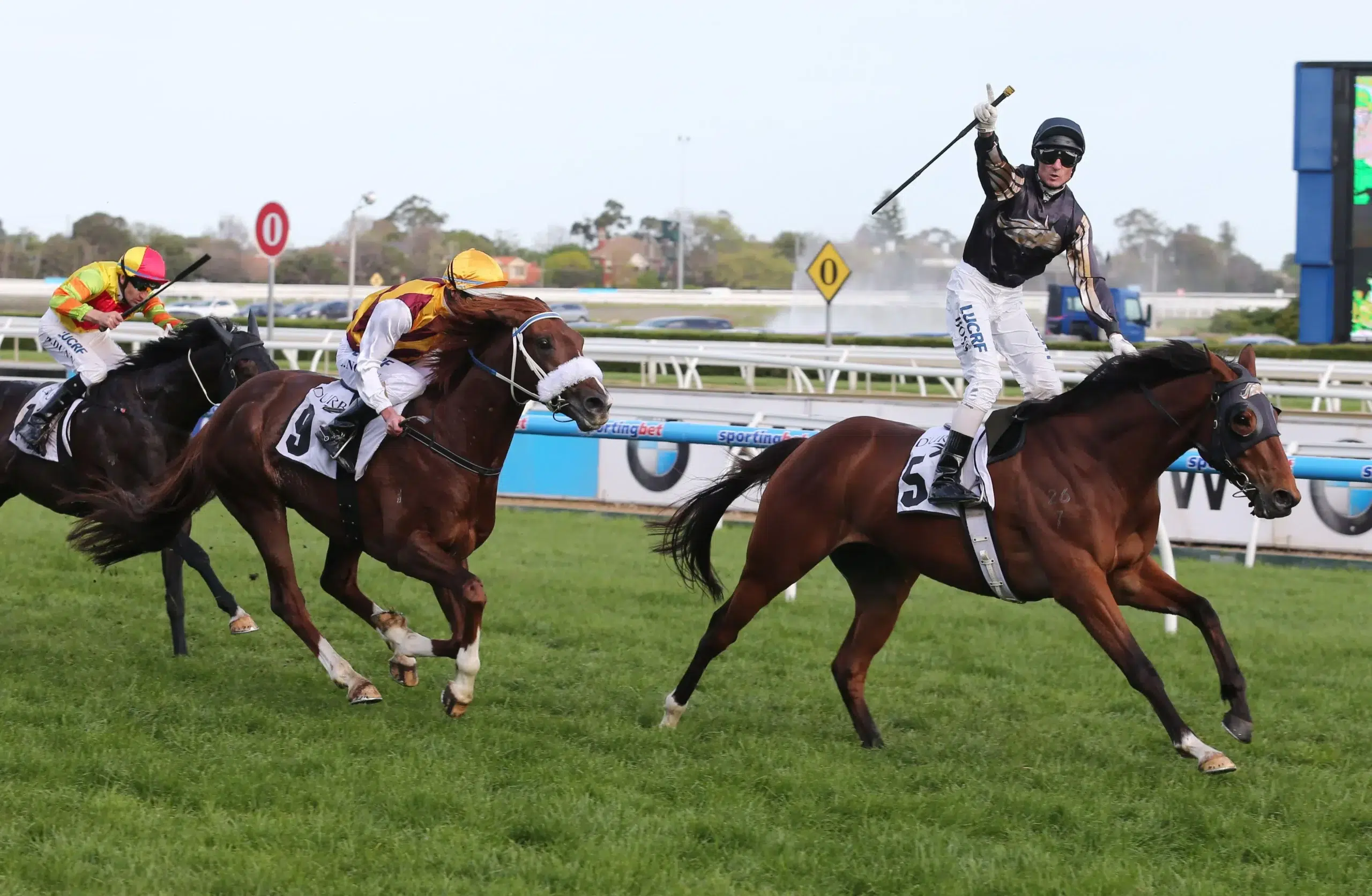 Mr O'Ceirin ridden by Glen Boss and trained by Ciaron Maher wins race 8 the D'urban Naturalism Stakes