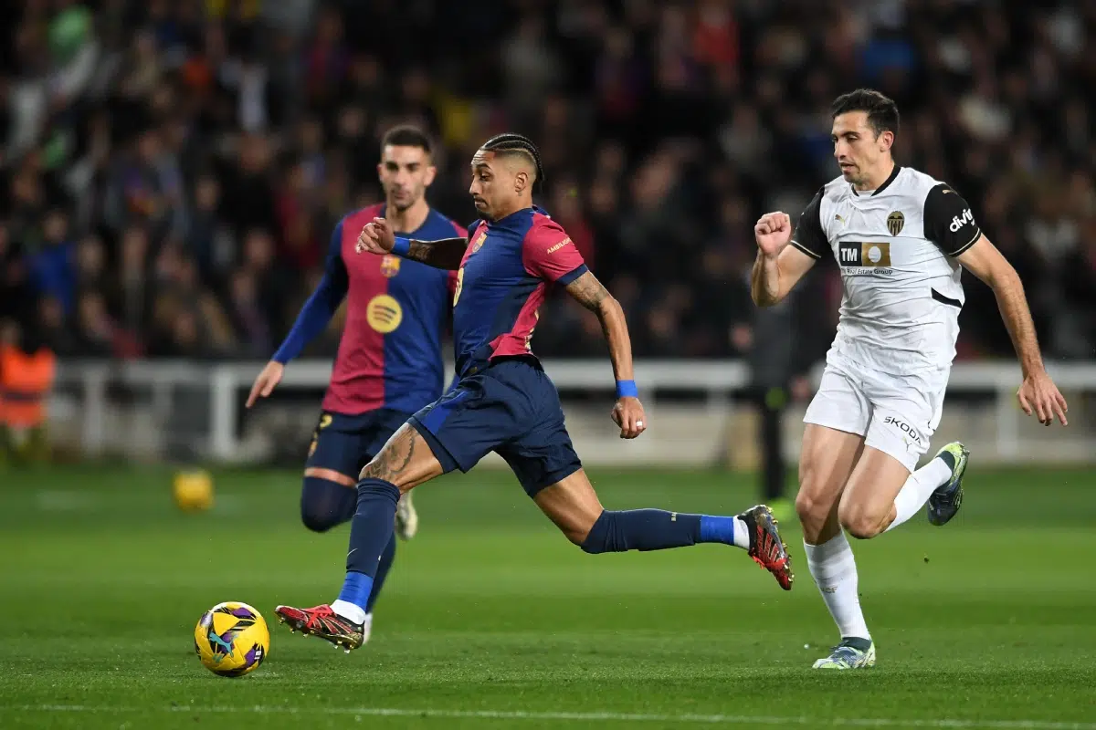 Raphina of FC Barcelona during the match between FC Barcelona and Valencia CF, 2025