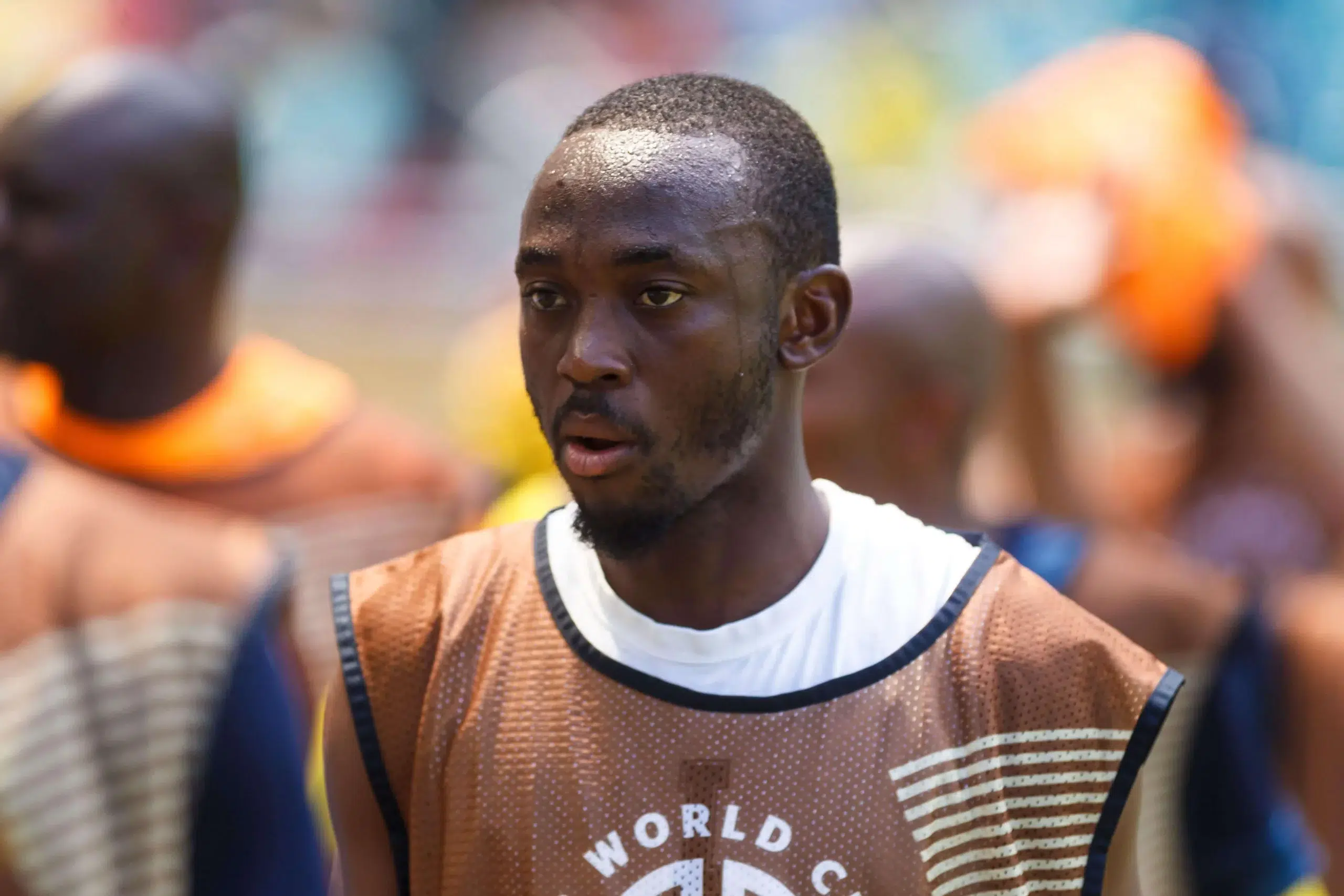 Miami, Florida - June 25: Aubrey Modiba of Mamelodi Sundowns during the FIFA Club World Cup 2025 match between Mamelodi Sundowns FC and Fluminense