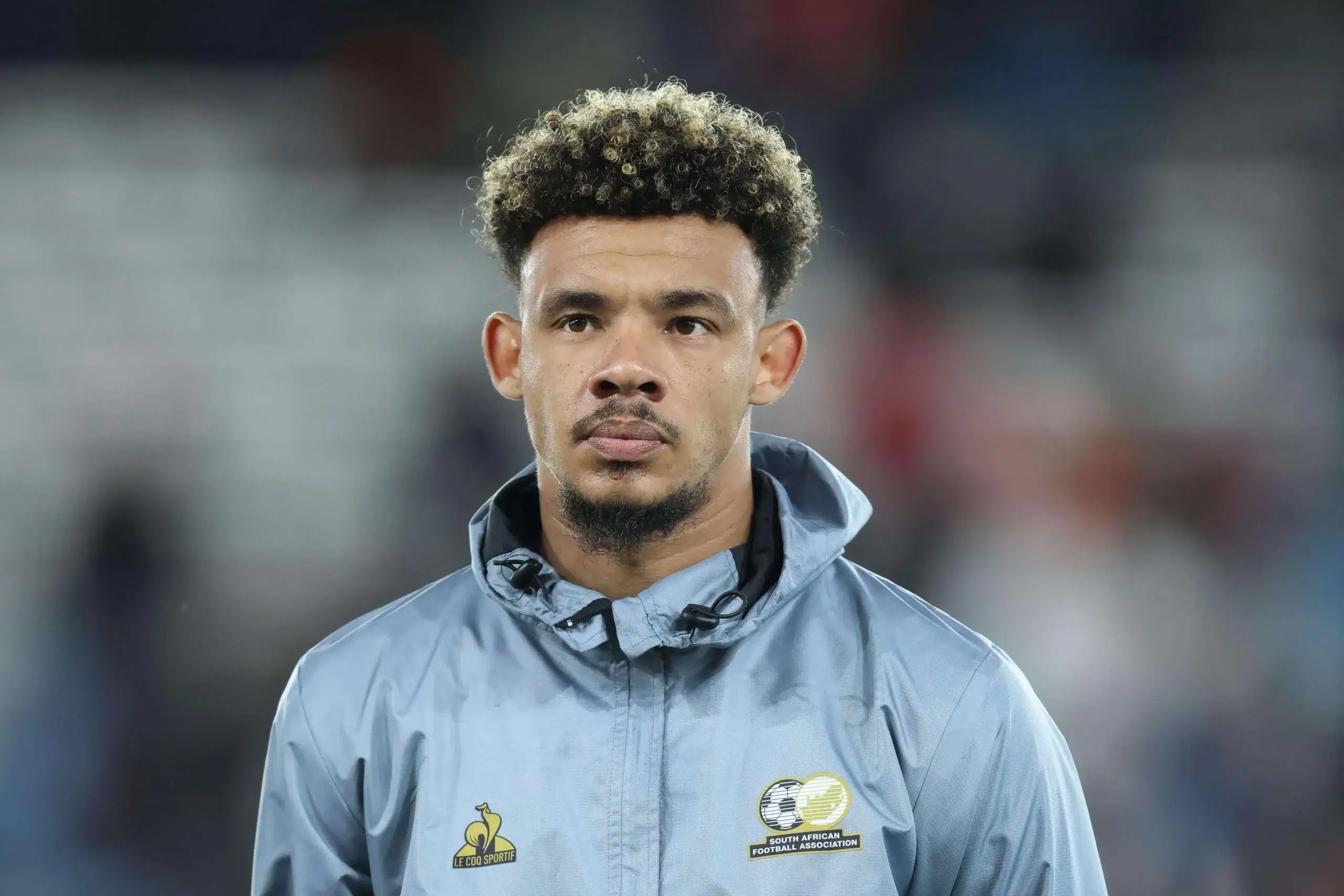 Ronwen Williams of South Africa National football team, headshot, portrait, goalkeeper during the Africa Cup of Nations