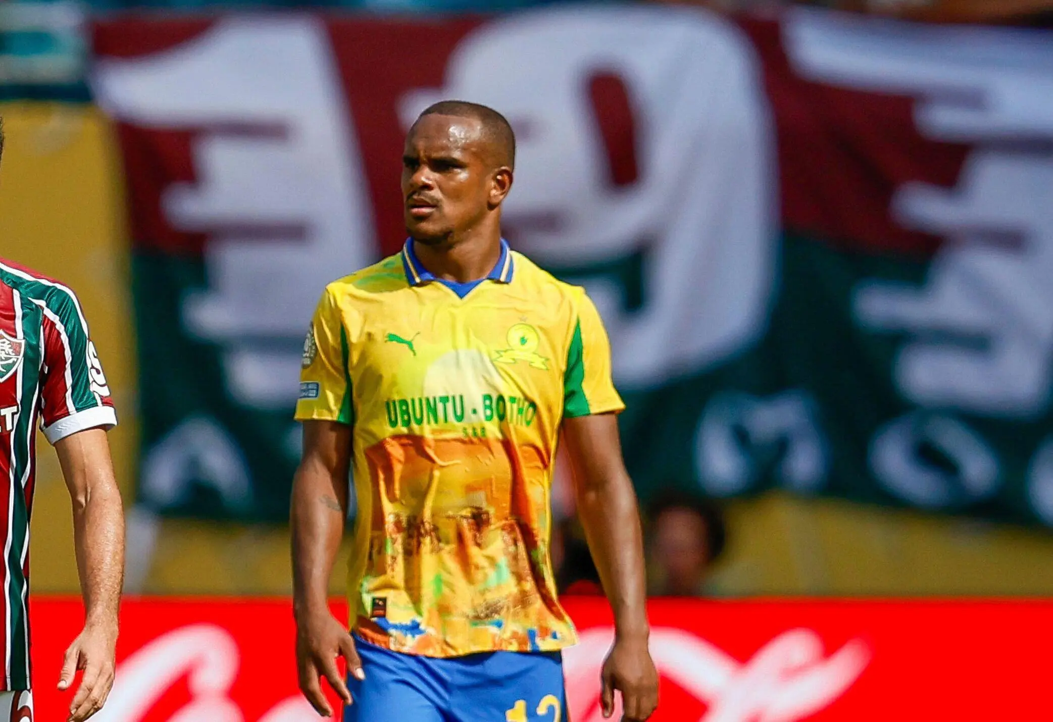Mamelodi Sundowns Forward Iqraam Rayners (13) look on during a FIFA Club World Cup Group F game between Mamelodi Sundowns FC v Fluminense FC at the Hard Rock Stadium on June 25