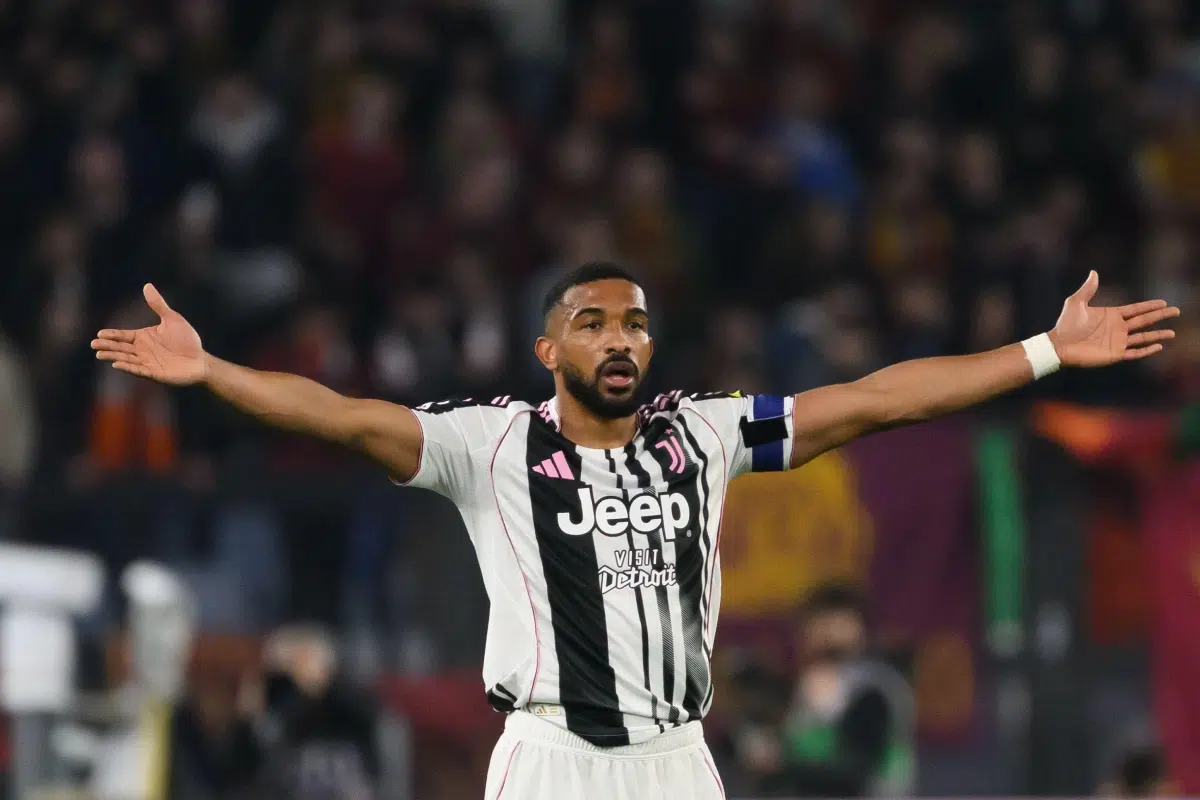 Bremer of Juventus FC reacts during the Serie A 2025/2026 match