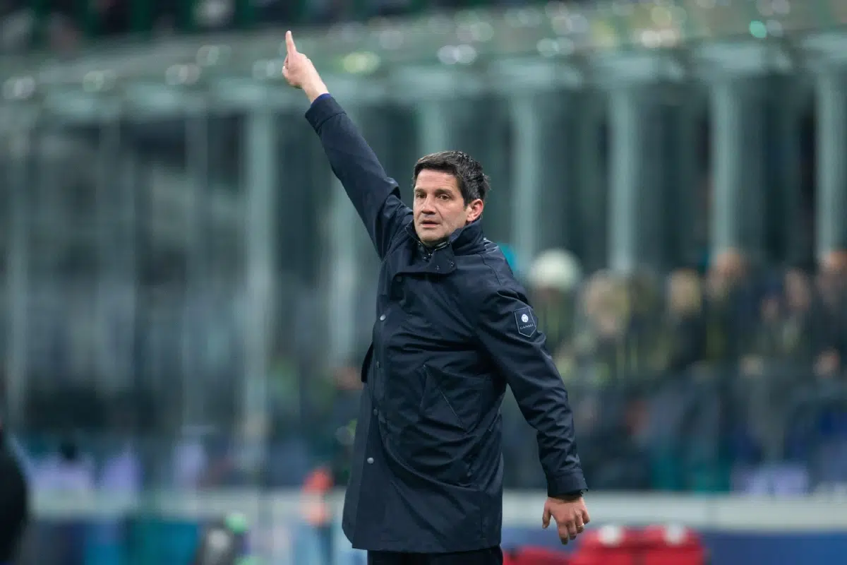 Cristian Chivu, coach of Inter, 2026