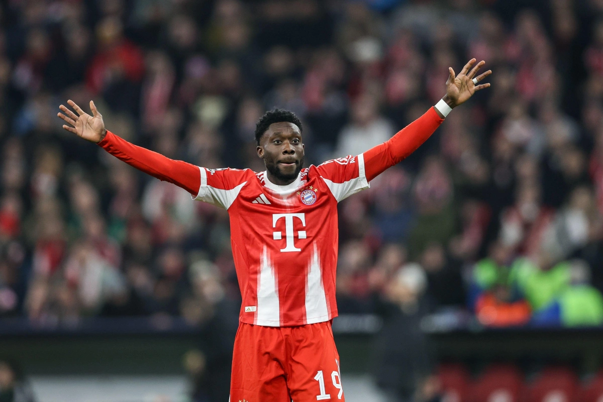 Davis of Bayern Munich seen during the UEFA Champions League, 2026