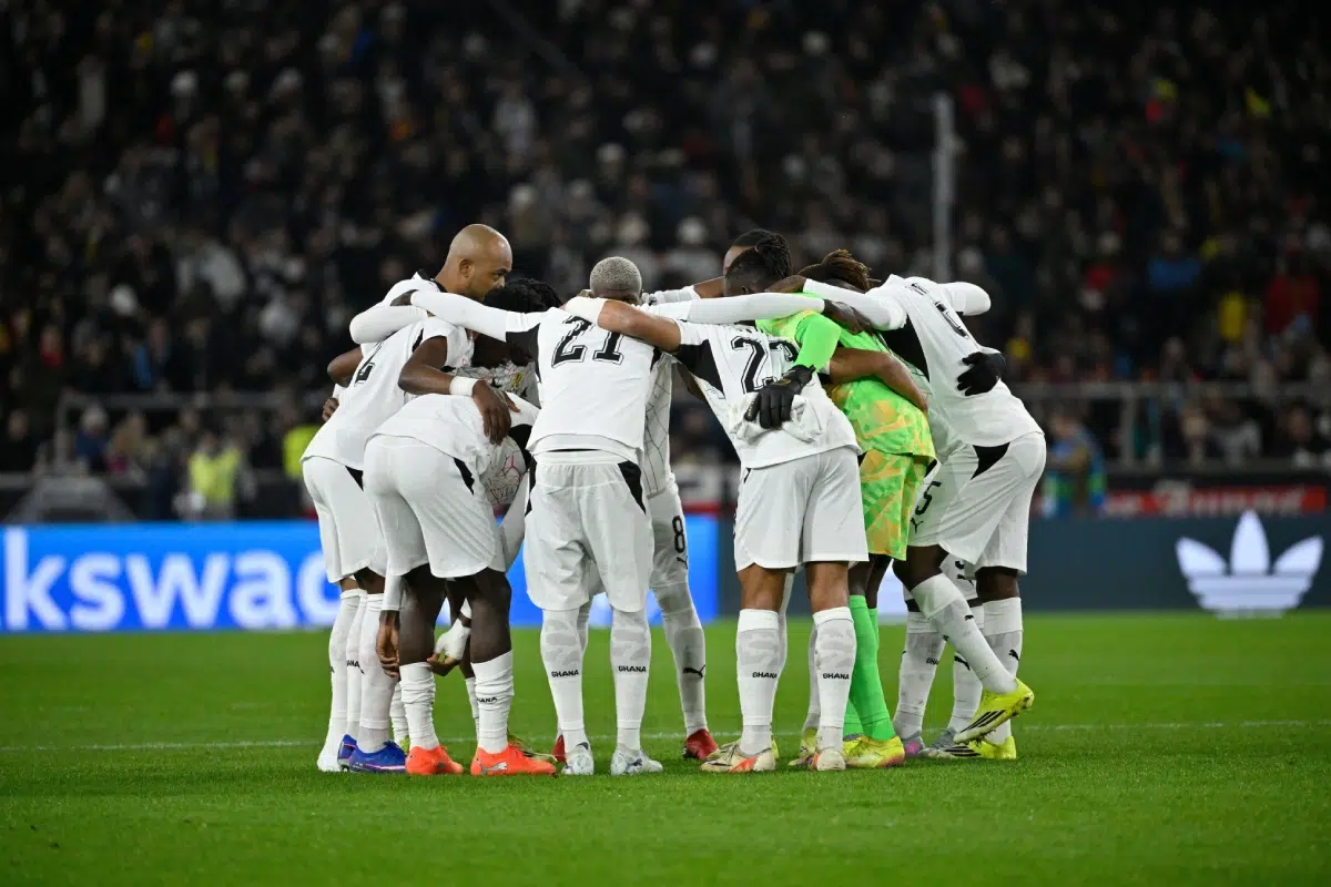 Ghana national team before the Germany vs Ghana match, 30 March 2026