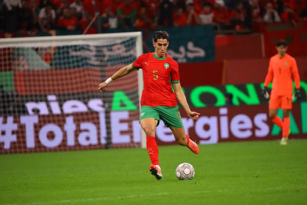 Morocco's defender Nayef Aguerd, 2026