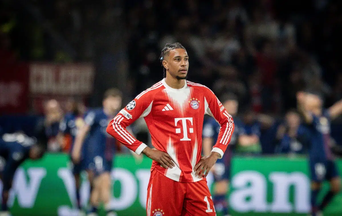 Olise during the match between Paris Saint-Germain and Bayern München, 2026