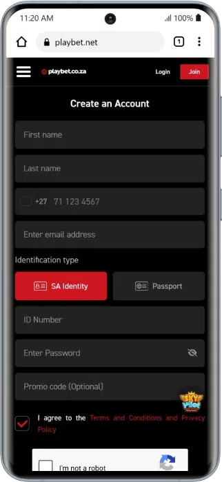 Process of Registration PlayBet Registration Process