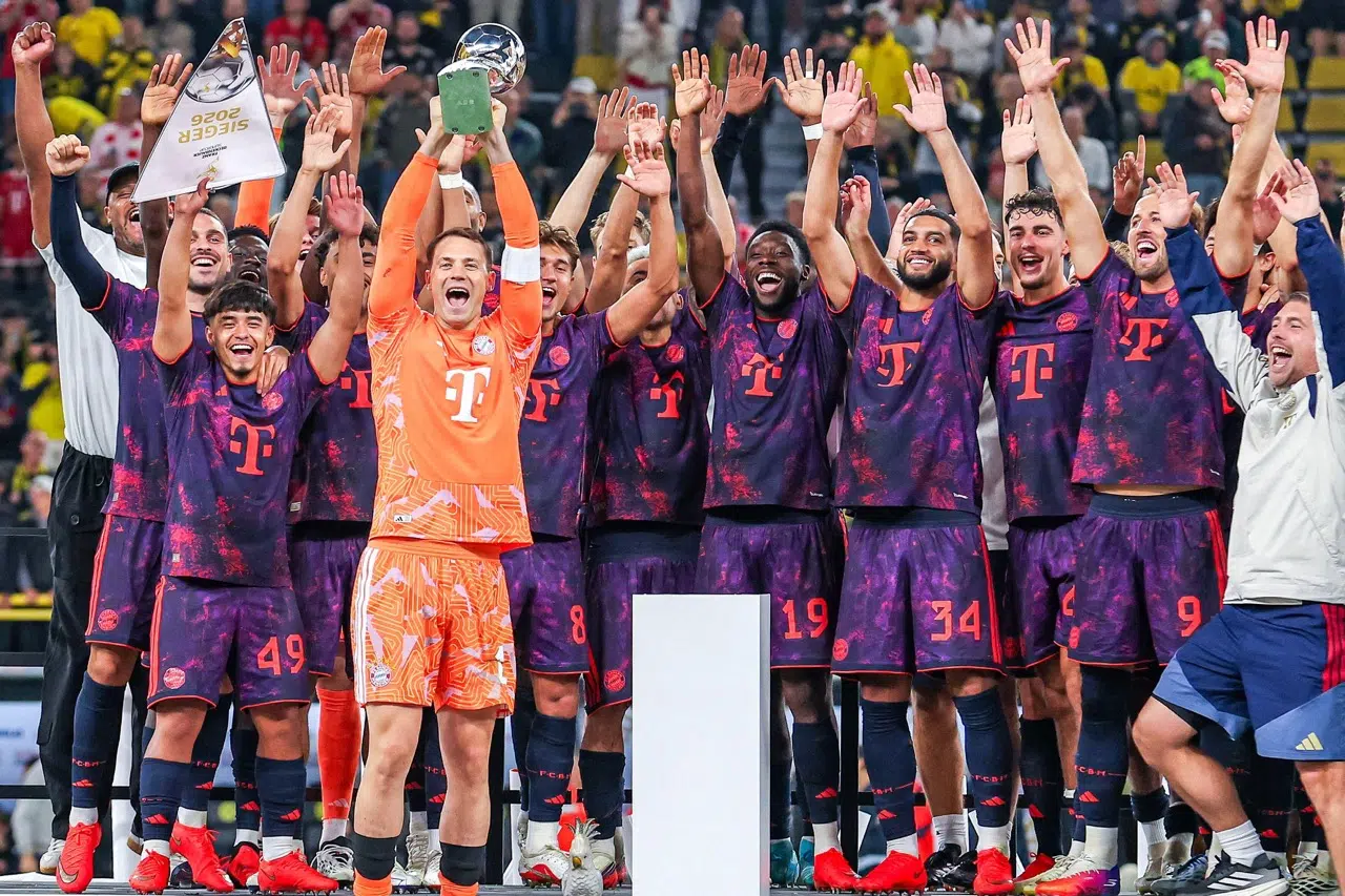 Great jubilation from the FC Bayern Munich