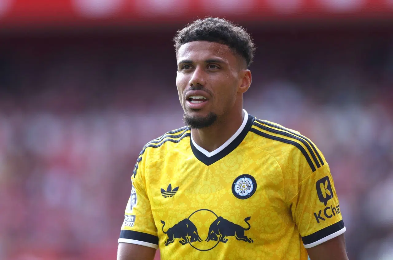 James Justin of Leeds United in action during the Premier League match